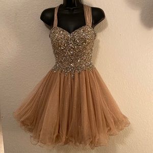 Pink prom dress